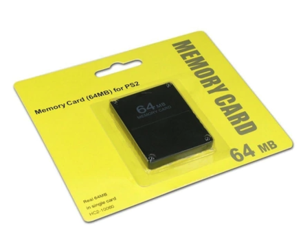 64MB Utángyártott Memóriakártya PlayStation 2-höz