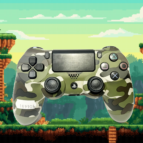 Sony PS4 DUALSHOCK 4 Green Camouflage