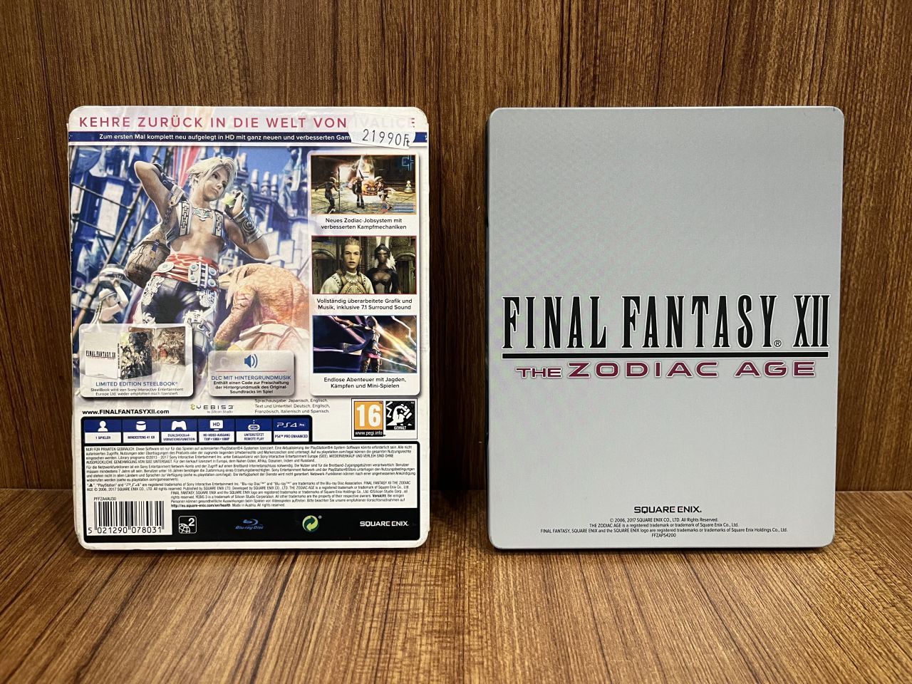 FINAL FANTASY XII THE ZODIAC AGE [Steelbook] (használt)