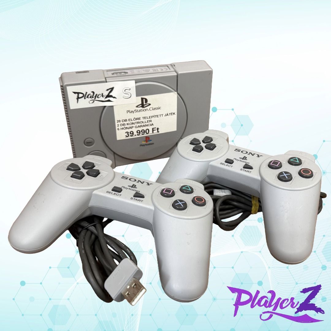 PlayStation Classic – 20 Előre telepített játékkal