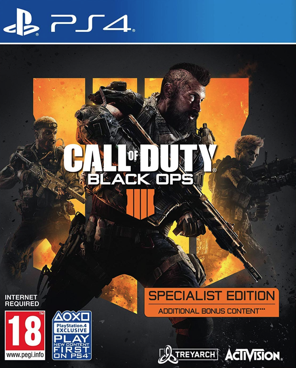 Call of Duty: Black Ops 4 (SPECIALIST EDITION) (használt) Call of Duty: Black Ops 4 (SPECIALIST EDITION) (használt)