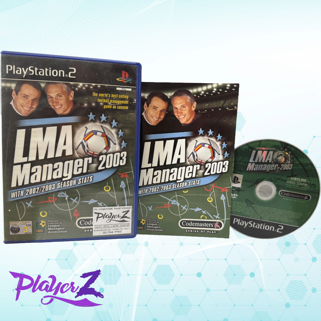 LMA Manager 2003 LMA Manager 2003