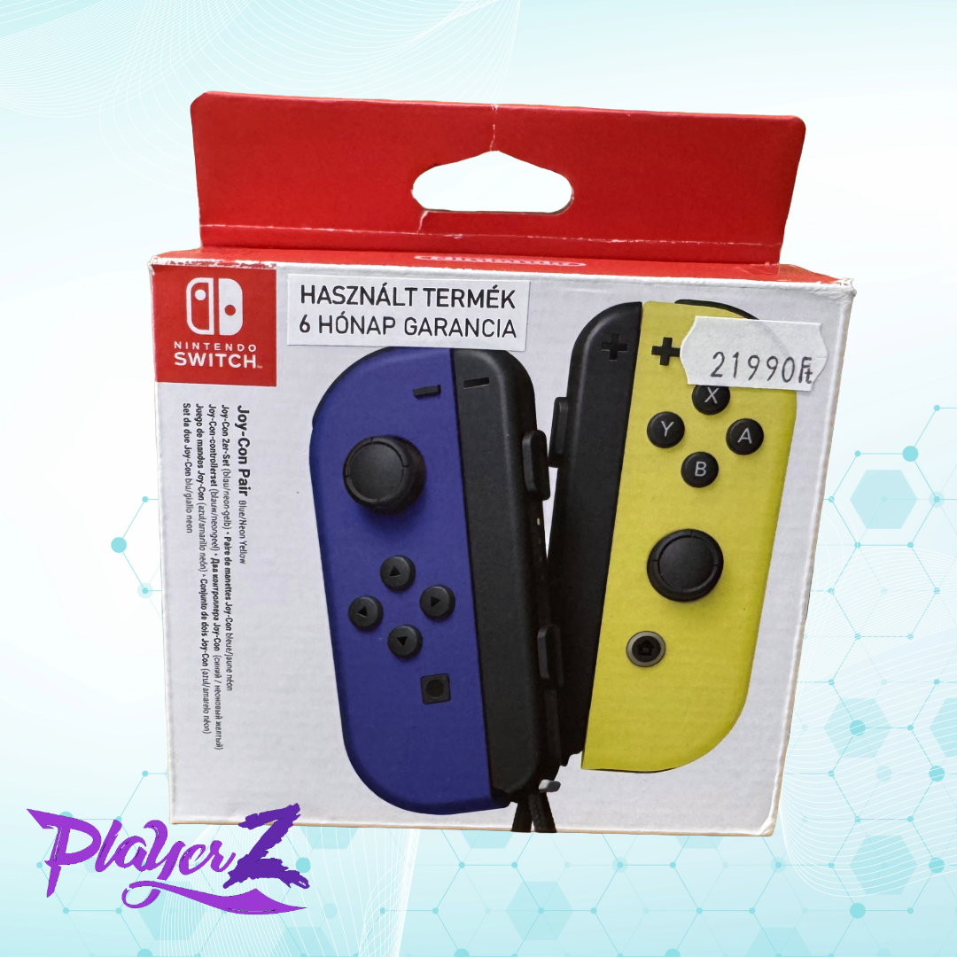 Nintendo Switch Joy-Con kontroller pár (Kék / Neon Sárga) Nintendo Switch Joy-Con kontroller pár (Kék / Neon Sárga)