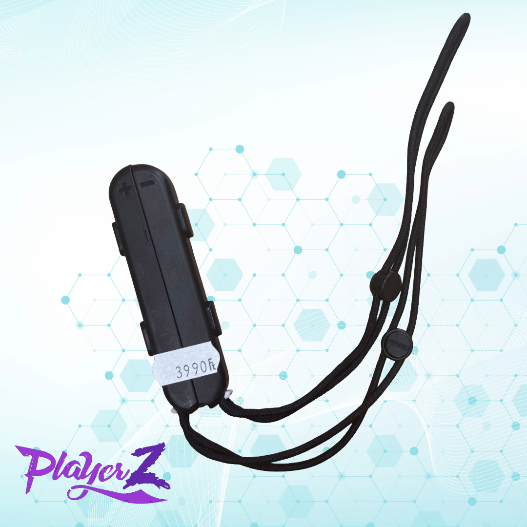 Eredeti Nintendo Switch Joy-Con csuklópánt pár (Fekete) Eredeti Nintendo Switch Joy-Con csuklópánt pár (Fekete)