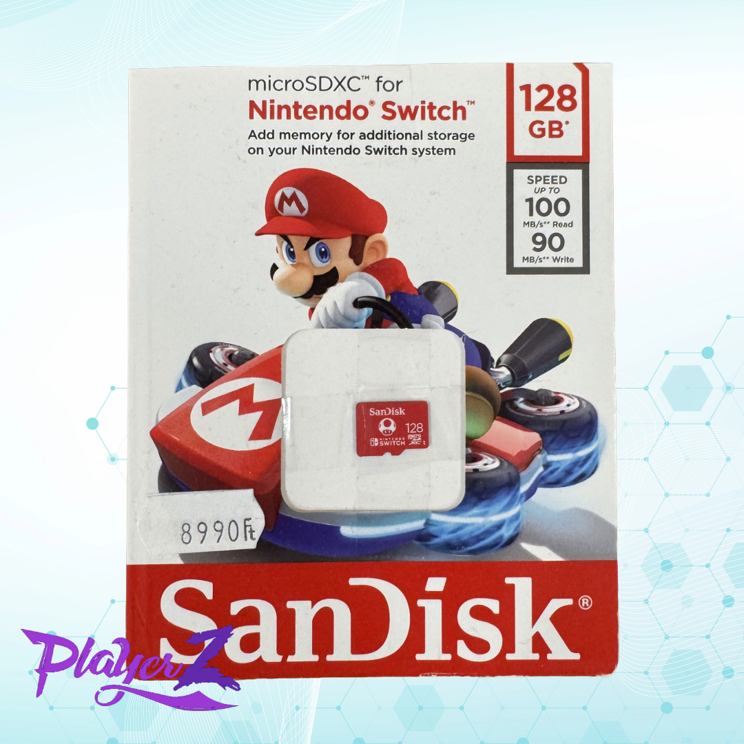 SanDisk microSDXC memóriakártya Nintendo Switch-hez (128 GB) SanDisk microSDXC memóriakártya Nintendo Switch-hez (128 GB)